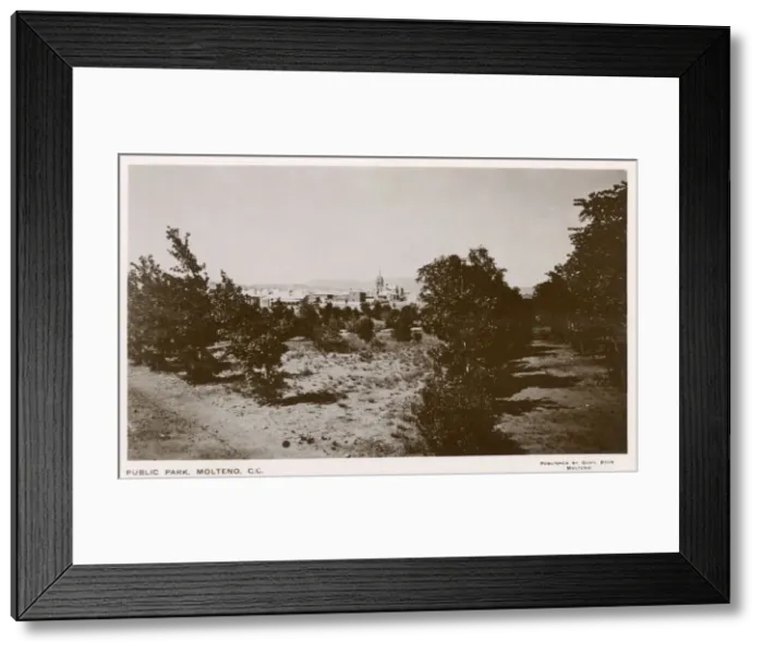 Framed Print : Public Park, Molteno, Eastern Cape Province, South Africa Framed Print : Public Park, Molteno, Eastern Cape Province, South Africa