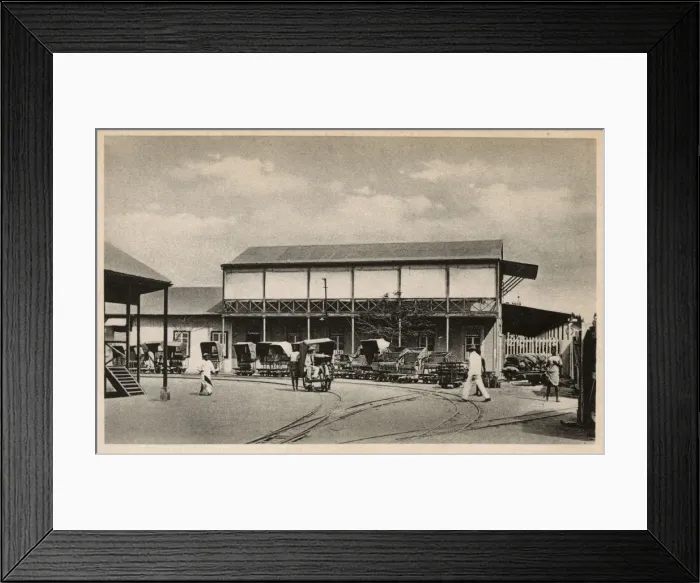Framed Print : Customs Offices, Beira, Mozambique, East Africa Framed Print : Customs Offices, Beira, Mozambique, East Africa