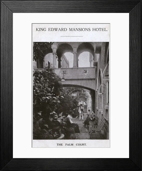 Framed Print : King Edward Mansions Hotel, Port Elizabeth, South Africa Framed Print : King Edward Mansions Hotel, Port Elizabeth, South Africa
