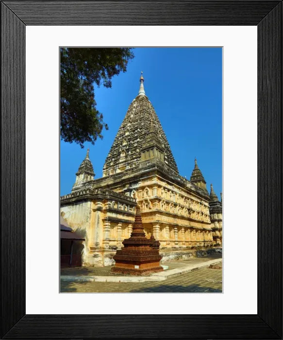 Framed Print : Mahabodhi Pagoda in Old Bagan, Bagan, Myanmar Framed Print : Mahabodhi Pagoda in Old Bagan, Bagan, Myanmar