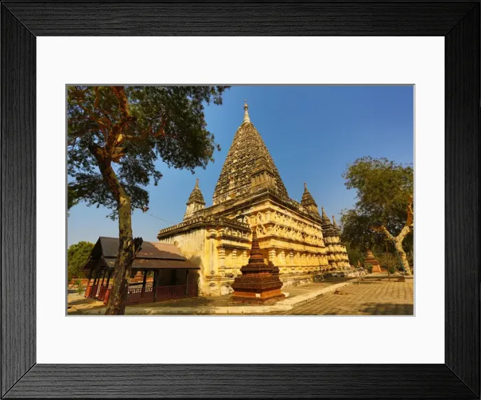 Framed Print : Mahabodhi Pagoda in Old Bagan, Bagan, Myanmar Framed Print : Mahabodhi Pagoda in Old Bagan, Bagan, Myanmar