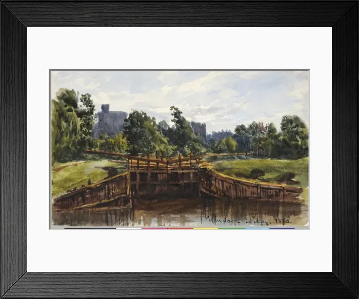 Framed Print : Windsor (1868). Moore, James 1819 - 1883. Date: 1868 Framed Print : Windsor (1868). Moore, James 1819 - 1883. Date: 1868