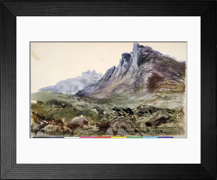 Framed Print : Trassey Bog, Mourne Mountains Framed Print : Trassey Bog, Mourne Mountains