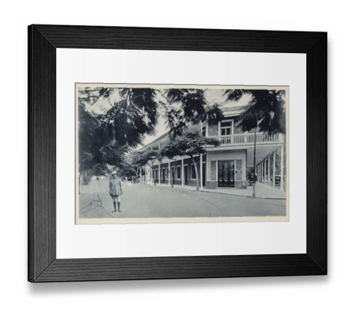 Framed Print : National Bank, Beira, Mozambique, East Africa Framed Print : National Bank, Beira, Mozambique, East Africa