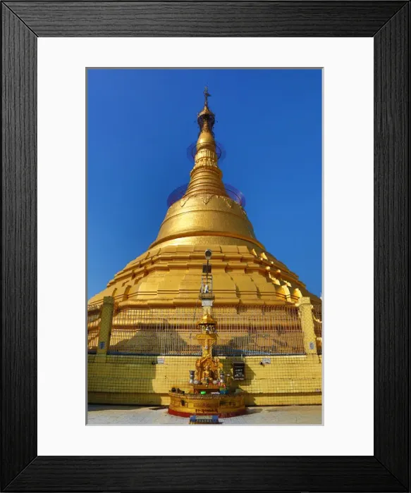Framed Print : Stupa of Botahtaung Pagoda, Yangon, Myanmar Framed Print : Stupa of Botahtaung Pagoda, Yangon, Myanmar