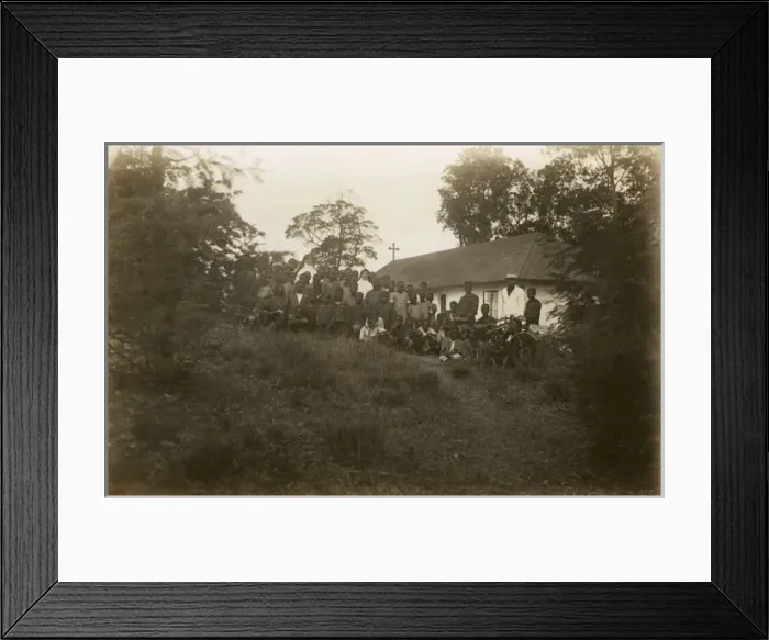 Framed Print : Ebuhleni School, near Eshowe, Natal Province, South Africa Framed Print : Ebuhleni School, near Eshowe, Natal Province, South Africa