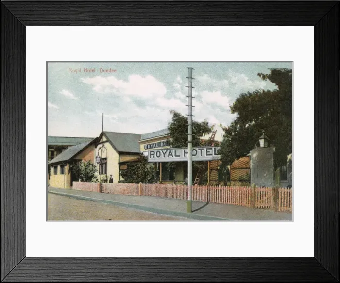 Framed Print : Royal Hotel, Dundee, Natal Province, South Africa Framed Print : Royal Hotel, Dundee, Natal Province, South Africa