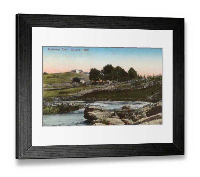 Framed Print : Bushmans River, Estcourt, Natal Province, South Africa Framed Print : Bushmans River, Estcourt, Natal Province, South Africa