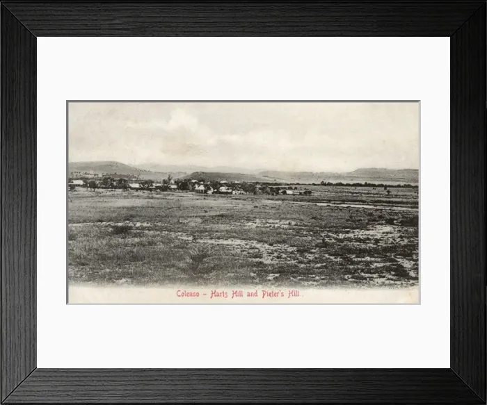 Framed Print : Pieters Hill, Colenso, Natal Province, South Africa Framed Print : Pieters Hill, Colenso, Natal Province, South Africa