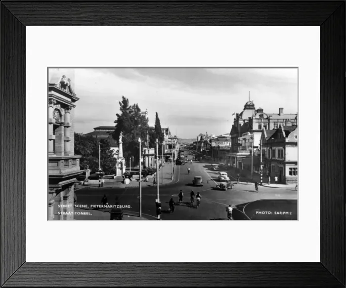 Framed Print : Church Street, Pietermaritzburg, Natal, South Africa Framed Print : Church Street, Pietermaritzburg, Natal, South Africa