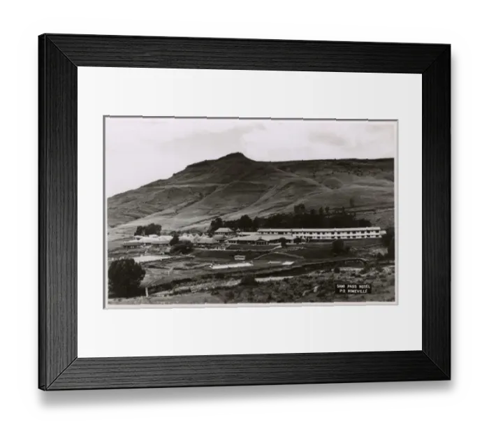 Framed Print : Sani Pass Hotel, Himeville, Natal Province, South Africa Framed Print : Sani Pass Hotel, Himeville, Natal Province, South Africa