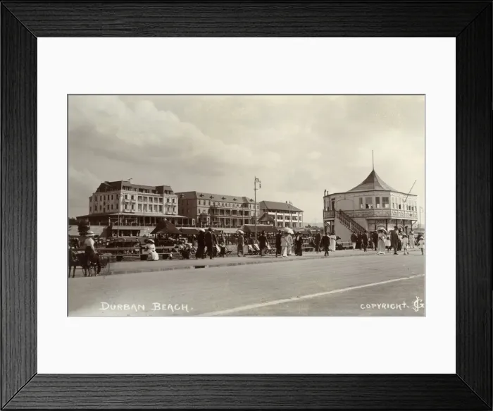 Framed Print : Sea front at Durban, Natal Province, South Africa Framed Print : Sea front at Durban, Natal Province, South Africa