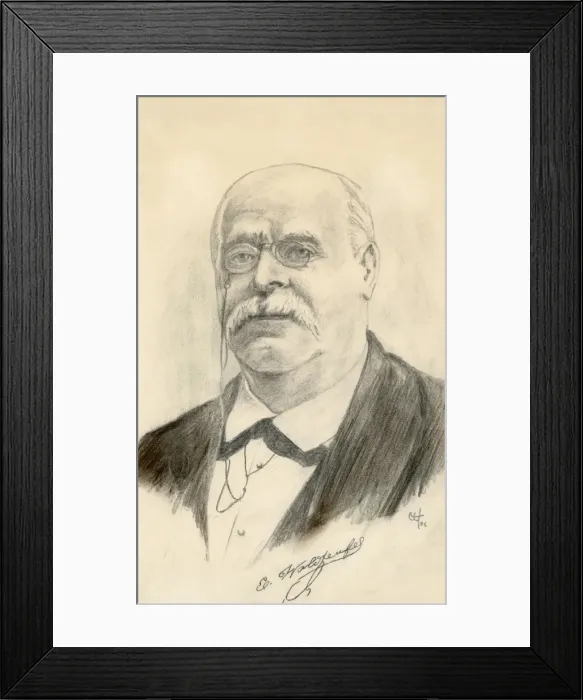 Framed Print : Emil Waldteufel - French composer Framed Print : Emil Waldteufel - French composer