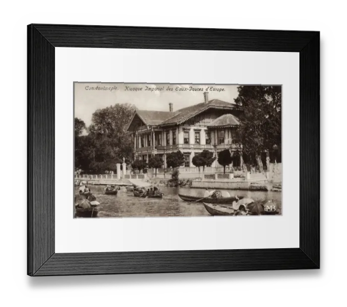Framed Print : Sweet Waters of Europe - Imperial Kiosk - Istanbul, Turkey Framed Print : Sweet Waters of Europe - Imperial Kiosk - Istanbul, Turkey