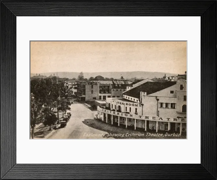 Framed Print : Esplanade, Durban, Natal Province, South Africa Framed Print : Esplanade, Durban, Natal Province, South Africa