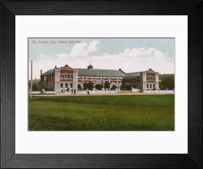Framed Print : Drill Hall, Durban, Natal Province, South Africa Framed Print : Drill Hall, Durban, Natal Province, South Africa