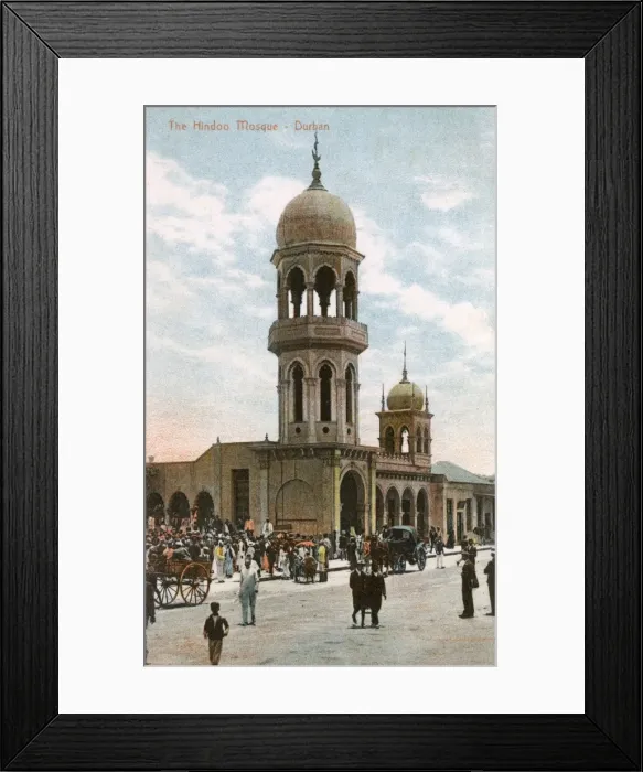 Framed Print : Indian Mosque, Durban, Natal Province, South Africa Framed Print : Indian Mosque, Durban, Natal Province, South Africa
