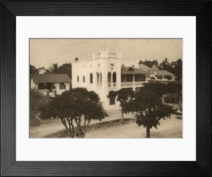 Framed Print : Tanzania, Dar es Salaam - The Emperor Hotel (Kaiserhof) Framed Print : Tanzania, Dar es Salaam - The Emperor Hotel (Kaiserhof)