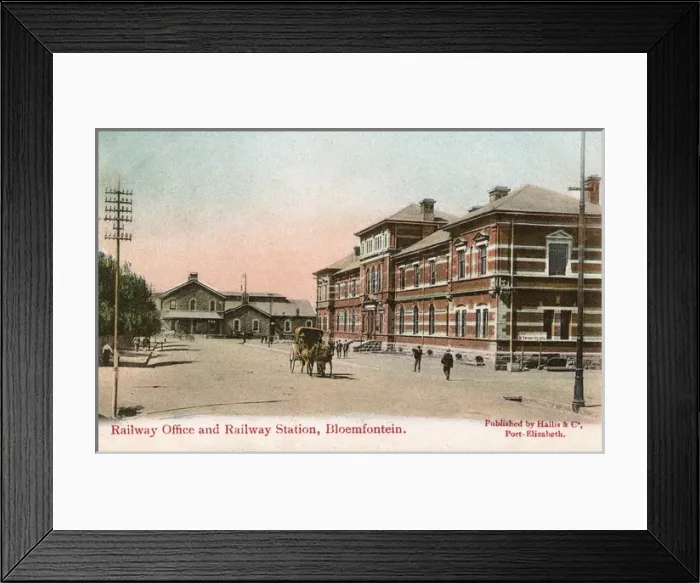 Framed Print : Bloemfontein, Orange River Colony, South Africa Framed Print : Bloemfontein, Orange River Colony, South Africa