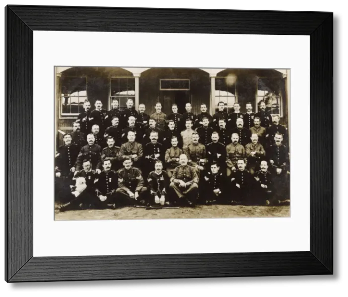 Framed Print : Group photo, Bloemfontein, Orange River Colony, South Africa Framed Print : Group photo, Bloemfontein, Orange River Colony, South Africa