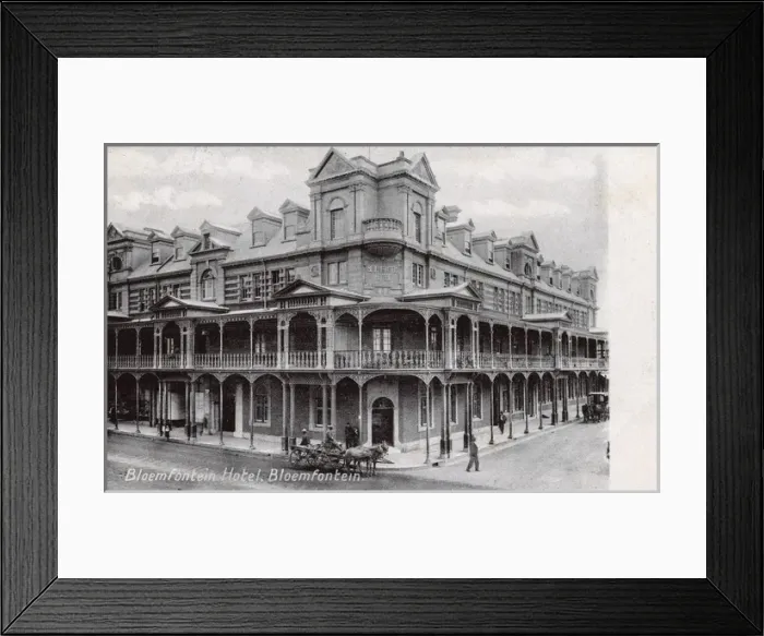 Framed Print : Bloemfontein, Orange River Colony, South Africa Framed Print : Bloemfontein, Orange River Colony, South Africa