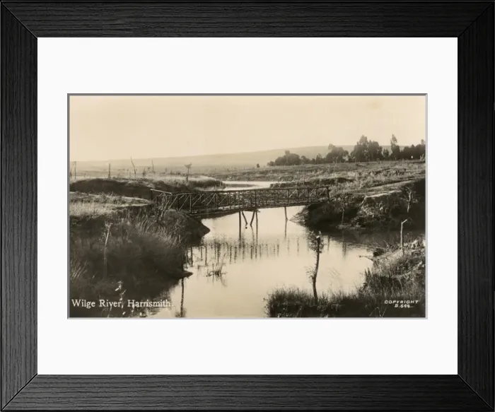 Framed Print : Wilge River, Harrismith, Orange Free State, South Africa Framed Print : Wilge River, Harrismith, Orange Free State, South Africa