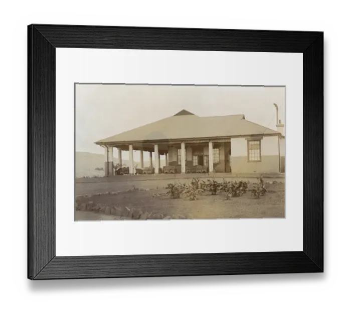 Framed Print : Clubhouse, Kroonstad, Orange River Colony, South Africa Framed Print : Clubhouse, Kroonstad, Orange River Colony, South Africa