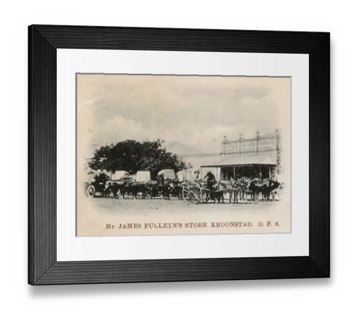 Framed Print : Kroonstad, Orange Free State, South Africa Framed Print : Kroonstad, Orange Free State, South Africa