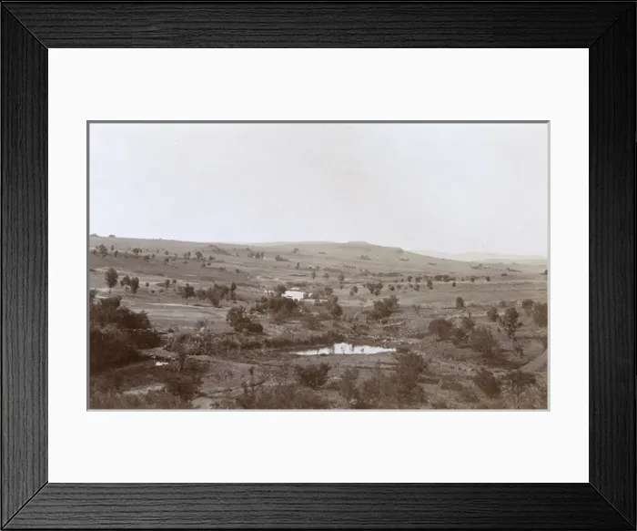 Framed Print : Golf links, Kroonstad, Orange River Colony, South Africa Framed Print : Golf links, Kroonstad, Orange River Colony, South Africa