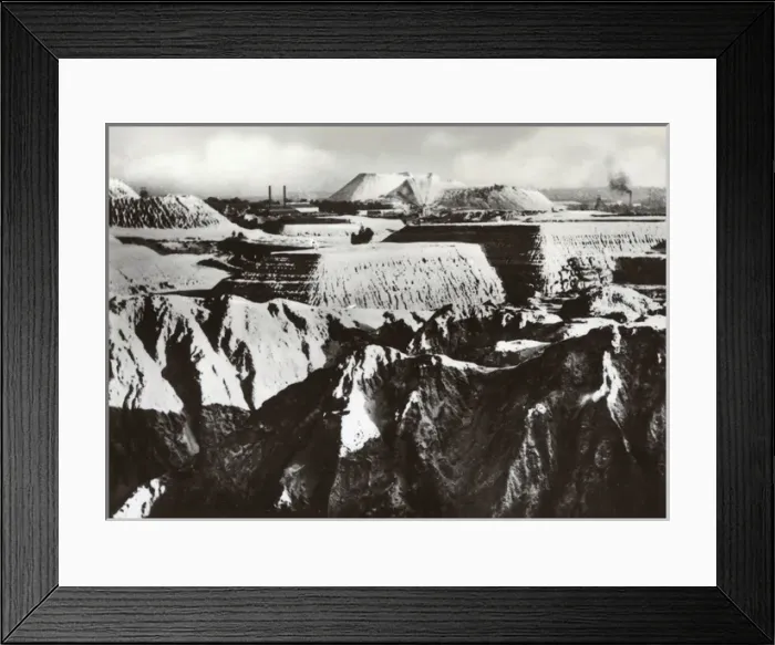 Framed Print : Mine dumps, Witwatersrand, Transvaal, South Africa Framed Print : Mine dumps, Witwatersrand, Transvaal, South Africa