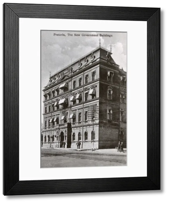 Framed Print : New Government Buildings, Pretoria, Transvaal, South Africa Framed Print : New Government Buildings, Pretoria, Transvaal, South Africa