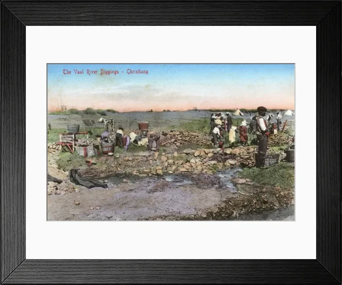 Framed Print : Christiania, North West Province, South Africa Framed Print : Christiania, North West Province, South Africa
