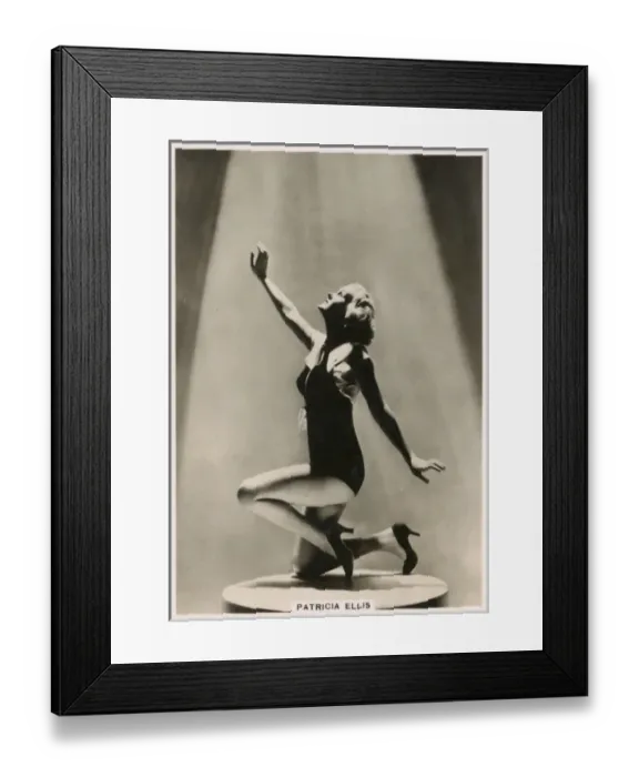 Framed Print : Patricis Ellis - American Movie Actress Framed Print : Patricis Ellis - American Movie Actress