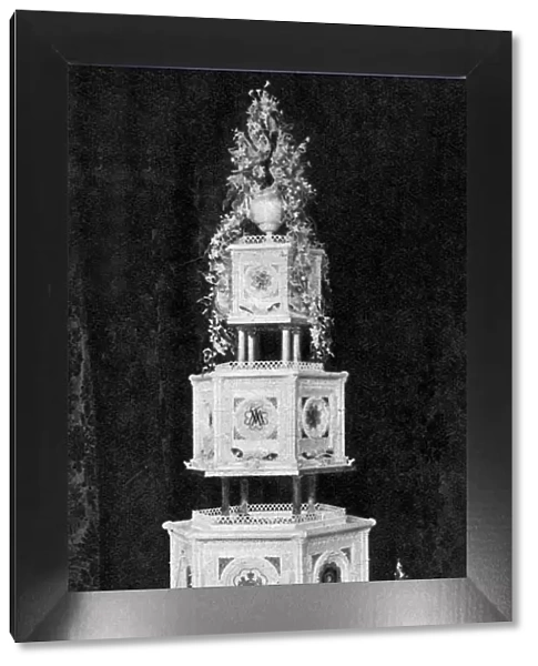 Royal wedding cake for Princess Margaret