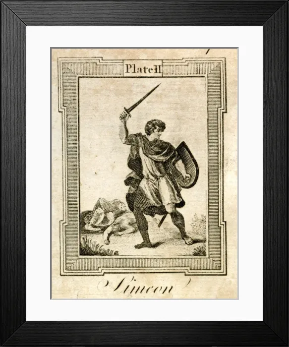 Framed Print : Simeon, Old Testament patriarch Framed Print : Simeon, Old Testament patriarch