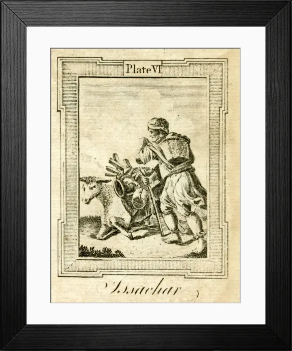 Framed Print : Issachar, Old Testament patriarch Framed Print : Issachar, Old Testament patriarch