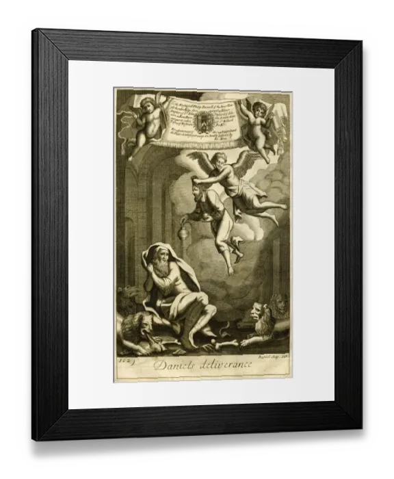 Framed Print : Daniels deliverance Framed Print : Daniels deliverance
