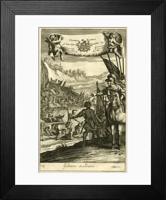 Framed Print : Gideons soldiers Framed Print : Gideons soldiers