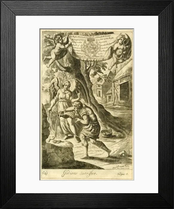 Framed Print : Gideons sacrifice Framed Print : Gideons sacrifice