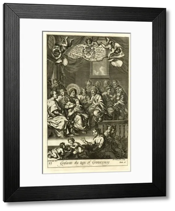 Framed Print : Infants the type of Innocency Framed Print : Infants the type of Innocency
