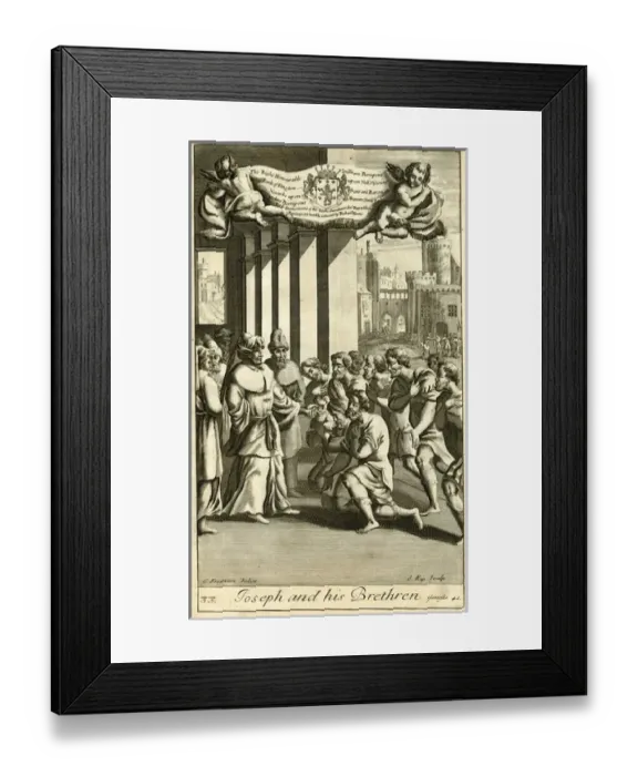 Framed Print : Joseph and his brethren Framed Print : Joseph and his brethren