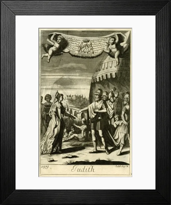 Framed Print : Judith - Judith 10.. circa 1690 Framed Print : Judith - Judith 10.. circa 1690