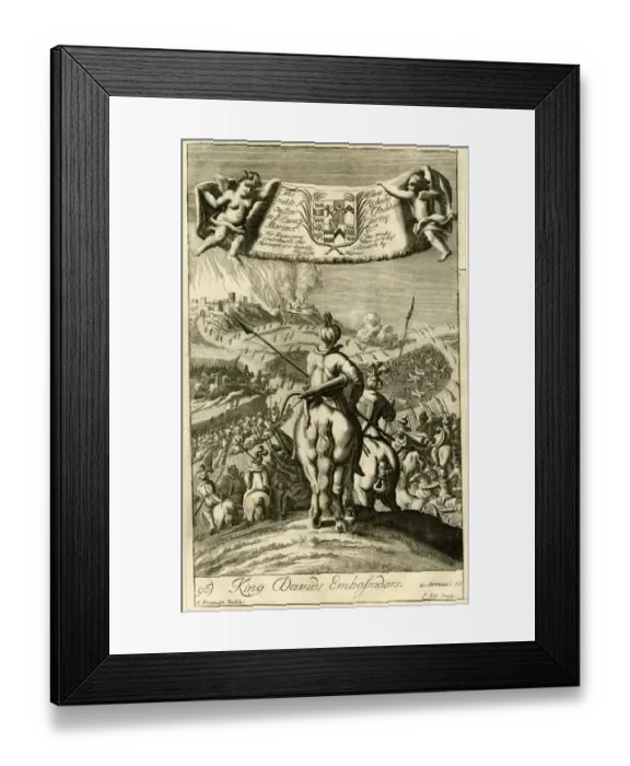 Framed Print : King Davids ambassadors Framed Print : King Davids ambassadors