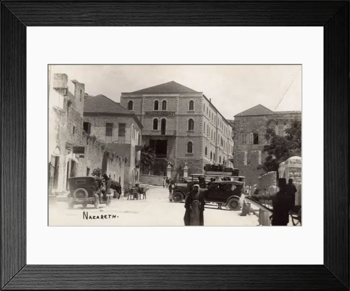 Framed Print : Street scene in Nazareth, Northern Israel Framed Print : Street scene in Nazareth, Northern Israel