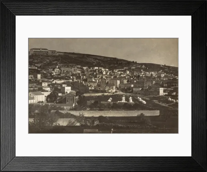Framed Print : General view of Nazareth, Northern Israel, WW1 Framed Print : General view of Nazareth, Northern Israel, WW1