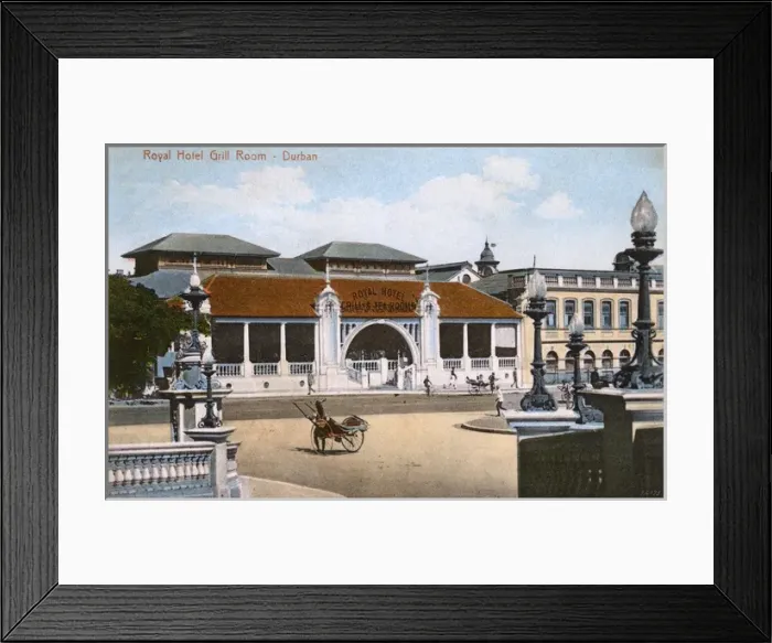 Framed Print : Royal Hotel, Durban, Natal Province, South Africa Framed Print : Royal Hotel, Durban, Natal Province, South Africa