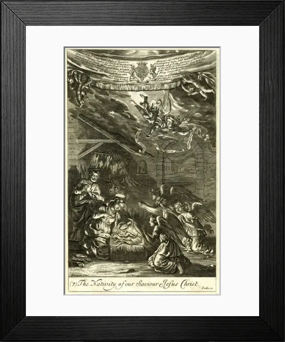Framed Print : The Nativity of Jesus Christ Framed Print : The Nativity of Jesus Christ