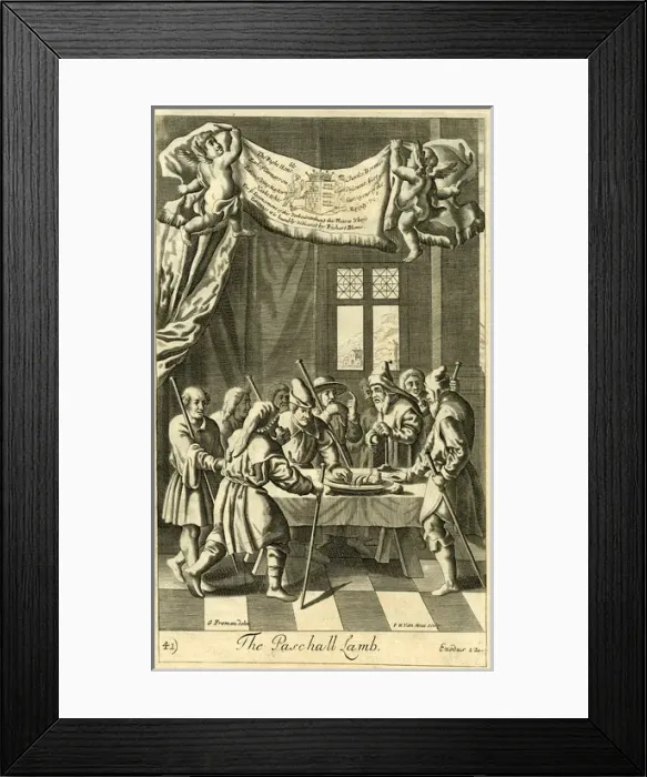 Framed Print : The Paschal Lamb Framed Print : The Paschal Lamb
