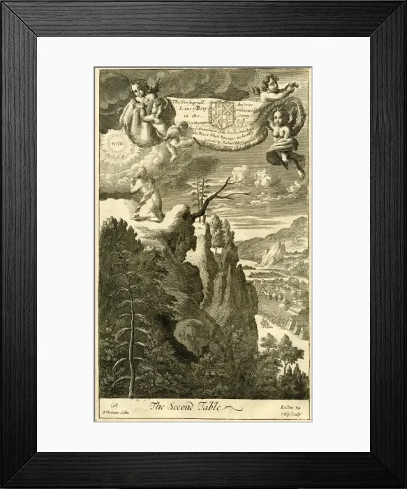 Framed Print : The Second Table (Ten Commandments) Framed Print : The Second Table (Ten Commandments)