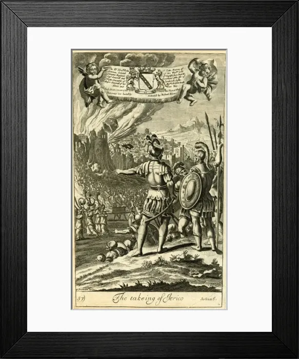 Framed Print : The taking of Jericho Framed Print : The taking of Jericho